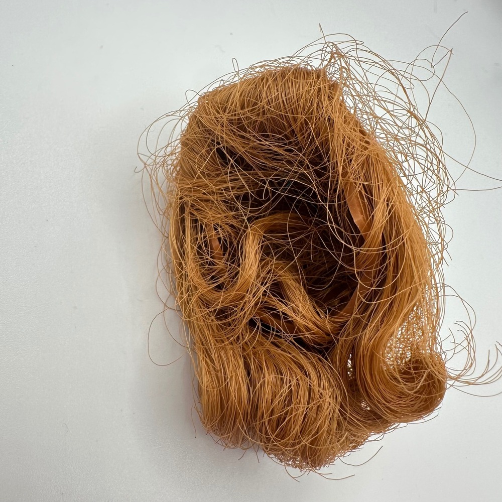 Vintage Barbie Fashion Queen Brunette Side Part Flip Wig 1964 Mattel Accessory